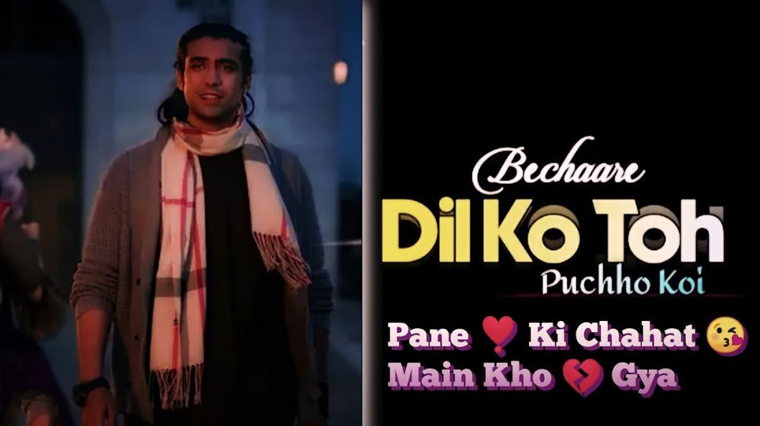 ⁣Pane Ki Chahat Main Kho Gya __ Pane Ki Chahat Main Kho Gya Song __ Phir Chala By Jubin Nautiyal(720P